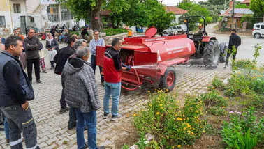 Traktörler hazır gözler ormanda