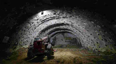 Buca Onat Tüneli’nde kazıların yüzde 80’i tamamlandı