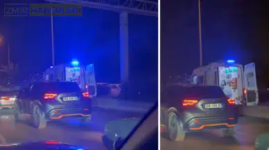 İzmir'de son dakika: Konak Yeşildere Caddesi'nde kaza!