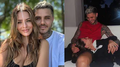 Mauro Icardi aşk sarhoşu oldu