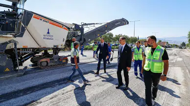 Buca’da tarihi asfalt yatırımı