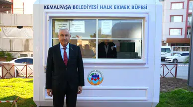 Kemalpaşa’da Halk Ekmek’e Yoğun İlgi