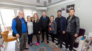 Ulubatlı’da ilk doğal gaz ateşi yandı