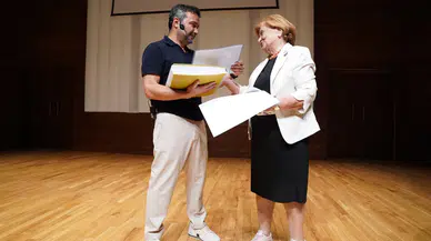 TÜRGÖK gönüllüleri Ahmet Şerif İzgören’i dinledi