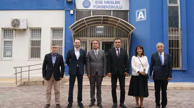 Ege Meslek Yüksekokulunda Üniversite-Sanayi İş Birliği Toplantısı Gerçekleştirildi