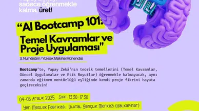 Gençlerin fikirleri yapay zekâ ile projeye dönüşecek