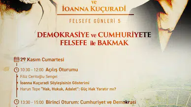 HERAKLEITOS VE İOANNA KUÇURADİ FELSEFE GÜNLERİ 29–30 KASIM'DA EFES SELÇUK’TA