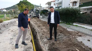 Dikili’de Doğal Gaz 4. Etap Çalışmaları Başladı