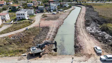 Yarımada’daki derelerden 100 bin ton malzeme çıkarıldı