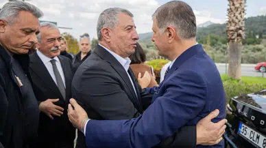 Başkan Tugay, Onur Günay'ın hayır yemeğine katıldı