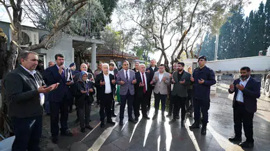 Cami Temeli Dualarla Atıldı