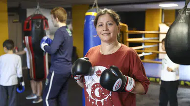 Bucalı kadınlar şiddete karşı kick boks öğreniyor