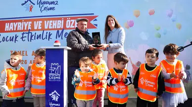 Çeşme Belediyesi, Alaçatı’da çocuklar için yeni bir yaşam alanının temelini attı