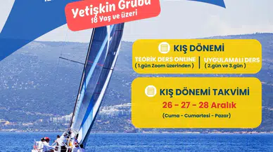 İzmir Marina, kış boyunca yelken tutkunlarını ağırlıyor