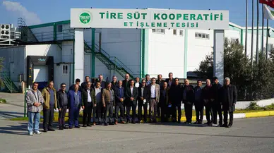 İranlı Kooperatif Heyeti, Tire Süt Kooperatifi'ni Ziyaret Ederek İş Birliğini Güçlendirdi