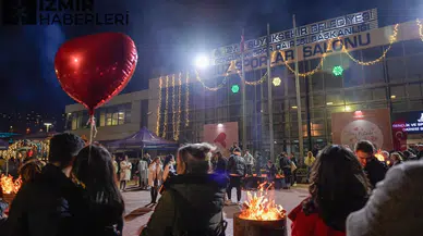 İzmir’de Sevgililer Günü Buz Üstünde Kutlandı! Başkan Tugay’dan Anlamlı Mesaj