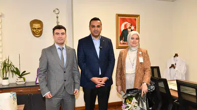 Çiğli Belediye Başkanı Yıldız'dan sağlık çalışanlarına anlamlı Tıp Bayramı ziyareti