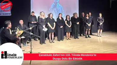 Çanakkale Zaferi’nin 110. Yılında Menderes’te Duygu Dolu Bir Etkinlik