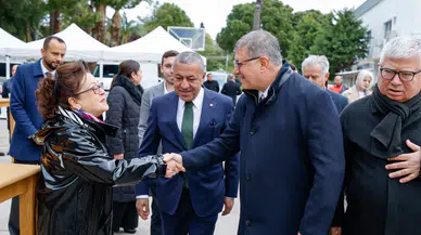 İzmir'de Marble Fuarı'nın 30. yılı kutlandı, özel anıt açılışı yapıldı