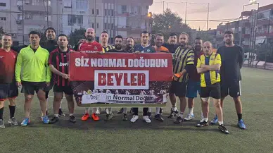 Efes Selçuk Belediyesi'nden dostluk maçı ile doğum hakkına güçlü mesaj!