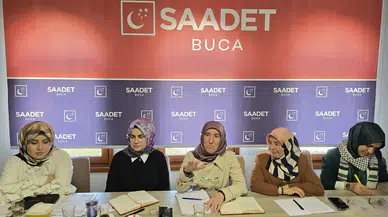 Saadet Partisi Kadın Kolları Genel Başkanı İzmir'de Buluştu!