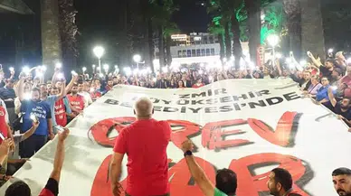 İzmir Büyükşehir Belediyesinde yaklaşık 23 bin işçi greve gitti