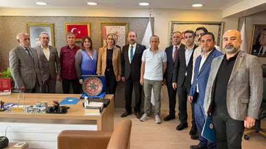 AK Partili Çankırı’dan Memur-Sen’e ziyaret