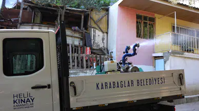 Karabağlar’da Haşerelere Karşı İlaçlama Seferberliği