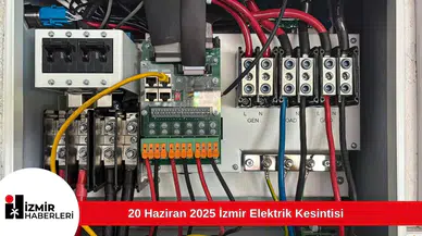 20 Haziran 2025 İzmir Elektrik Kesintisi