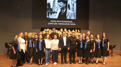 Nazım Hikmet Dikili'de Anıldı