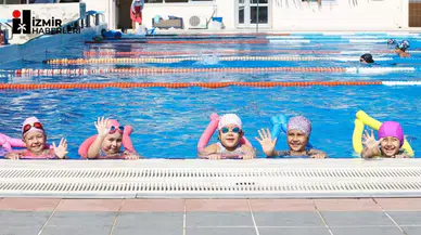Narlıdere'de Yüzme Kursları Başladı