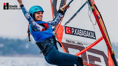Rüzgârın kızı İzmirli Parla Kabasakal, Fransa’da Dünya Şampiyonluğunu ilan etti