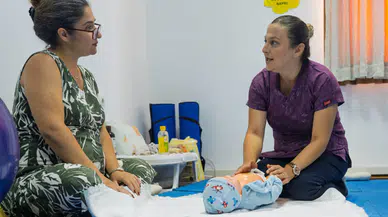 Eşrefpaşa Hastanesi’nde Gebelik Okulu açıldı