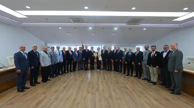 TEMAD’dan Başkan Helil Kınay’a Onursal Üyelik Beratı