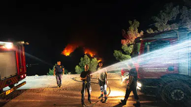 İzmir İtfaiyesi şimdi de Denizli için ter döküyor