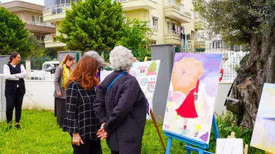 Seferiçınar’da sanatla yaş alan hayatlar