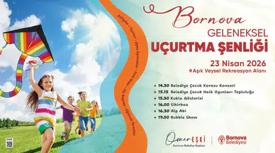 Bornova’da gökyüzü uçurtmalarla şenlenecek