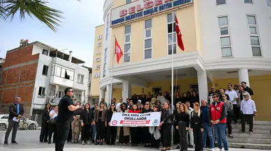 Bornova’dan okullarda şiddete karşı tek ses:‘Karanlığa teslim olmayacağız!’”