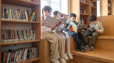 Bu kütüphane sadece çocuklar için