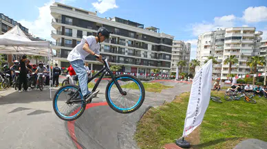 Karşıyaka’da heyecan dolu pump track yarışı!