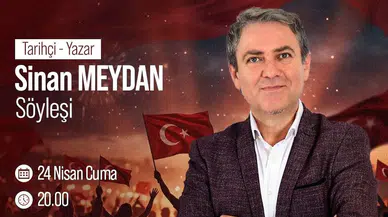 BAYRAKLI’DA 23 NİSAN PROGRAMI SİNAN MEYDAN SÖYLEŞİSİ İLE TAMAMLANIYOR