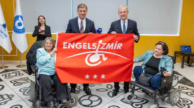 Erişilebilir kent hedefiyle 98. Kırmızı Bayrak İZTO’nun oldu