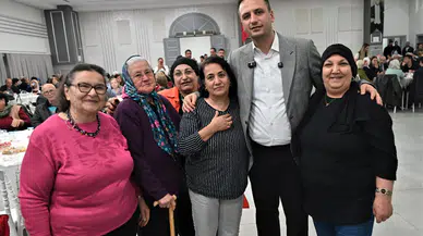 Kent Kasap’tan yararlanan aileler dayanışma yemeğinde buluştu