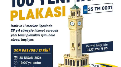 11 ilçeye 100 taksi plakası için ihale başvuruları devam ediyor