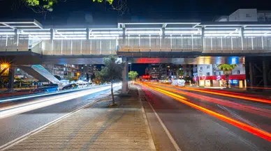 Yeni Girne Yaya Üst Geçidi hizmete açıldı