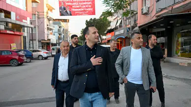 Başkan Eşki sabah mesaisine Egemenlik Mahallesi’nde başladı