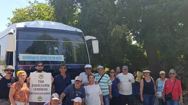 Tarihin izinde bir gün: Emeklilerden Seferihisar gezisine tam not