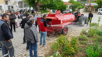 Traktörler hazır gözler ormanda