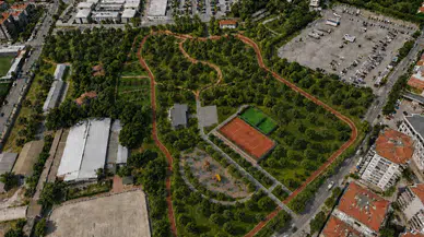 Aliberti Köşkü kent parkına dönüşüyor