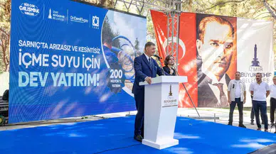 Sarnıç’ta içme suyu hatları yenileniyor